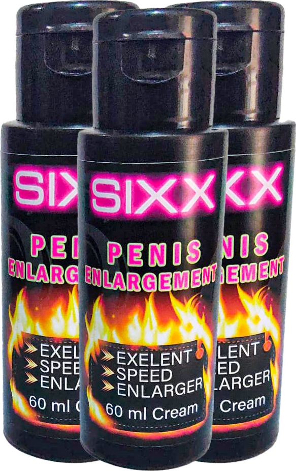 Sıxx .erkeklere Özeı 3 Adet Xxxlbüyütücü 60 ml Büyütmeyekremi