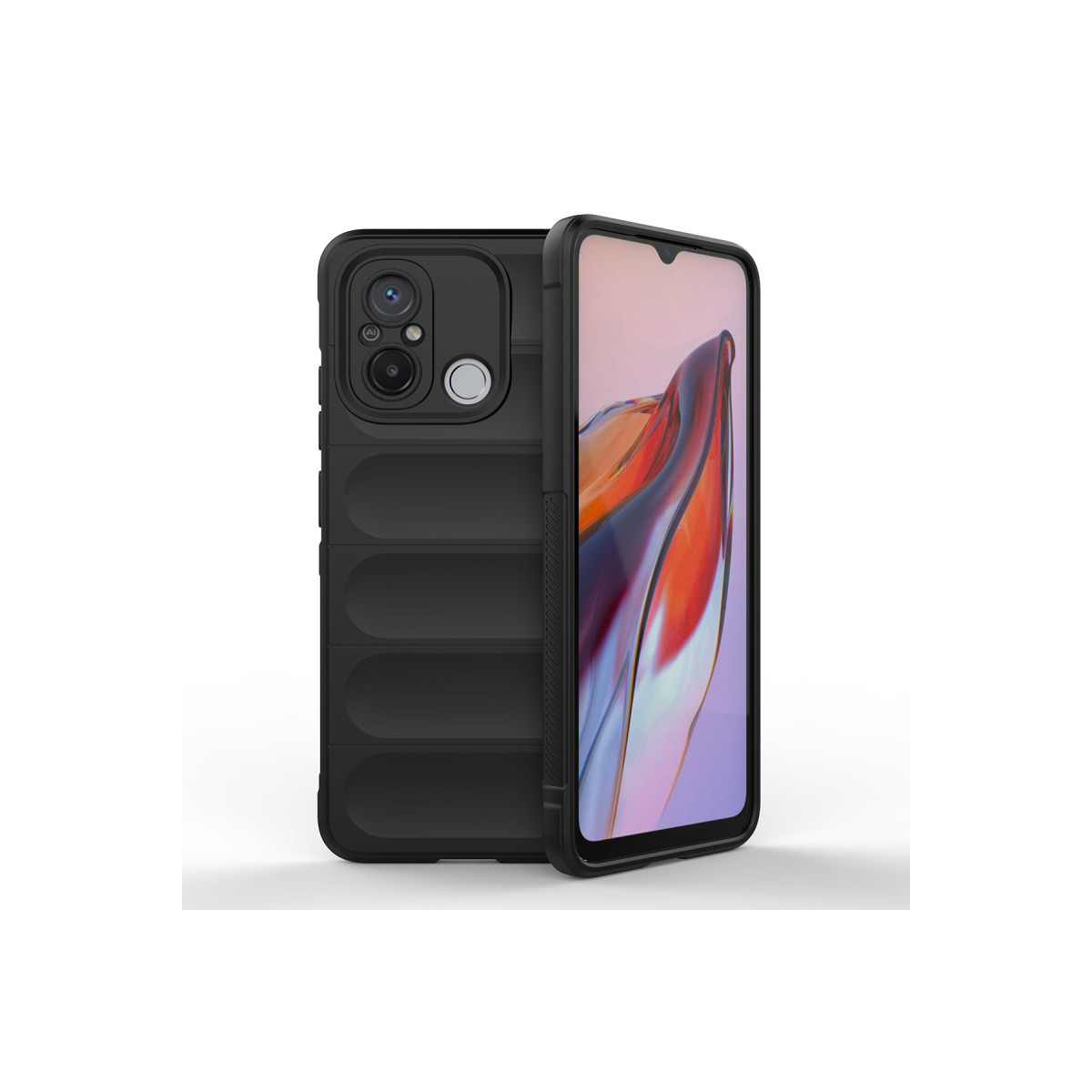 Redmi 12C Kılıf Optimum Silikon - Siyah
