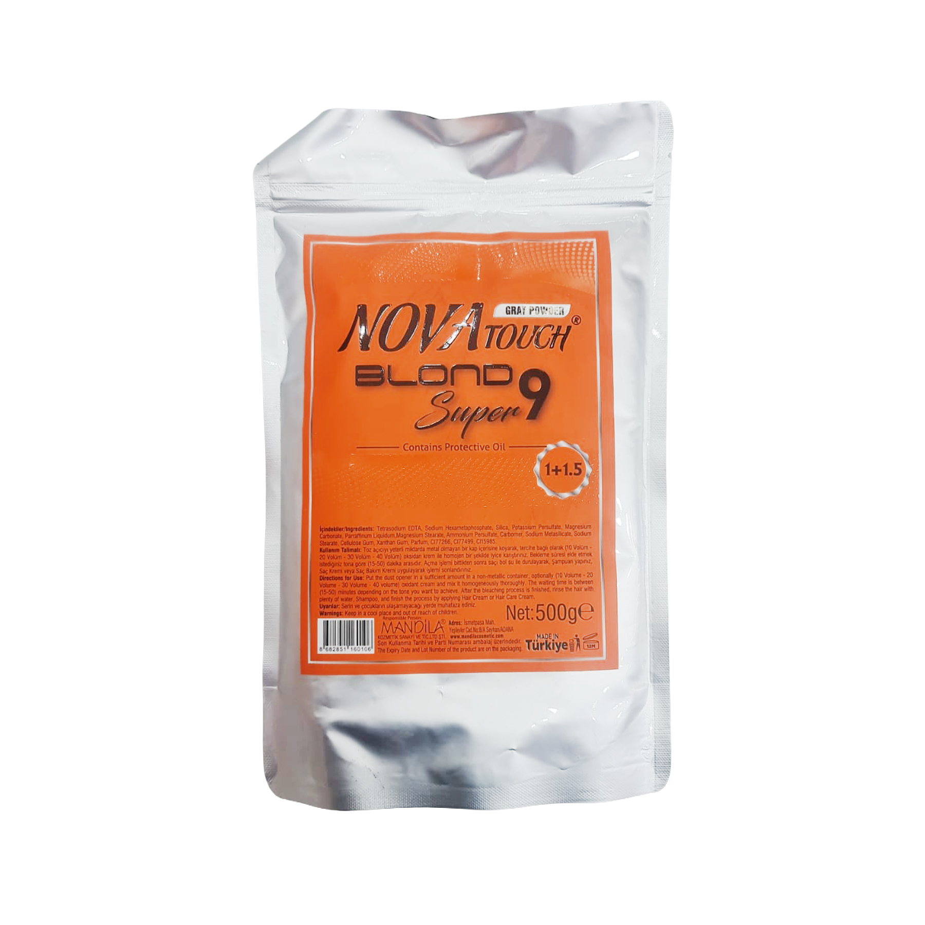 Saç Açıcı Toz Grİ 500 Gr