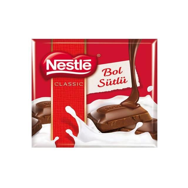 Sütlü Çikolata Kare 60 Gr. 1 Adet
