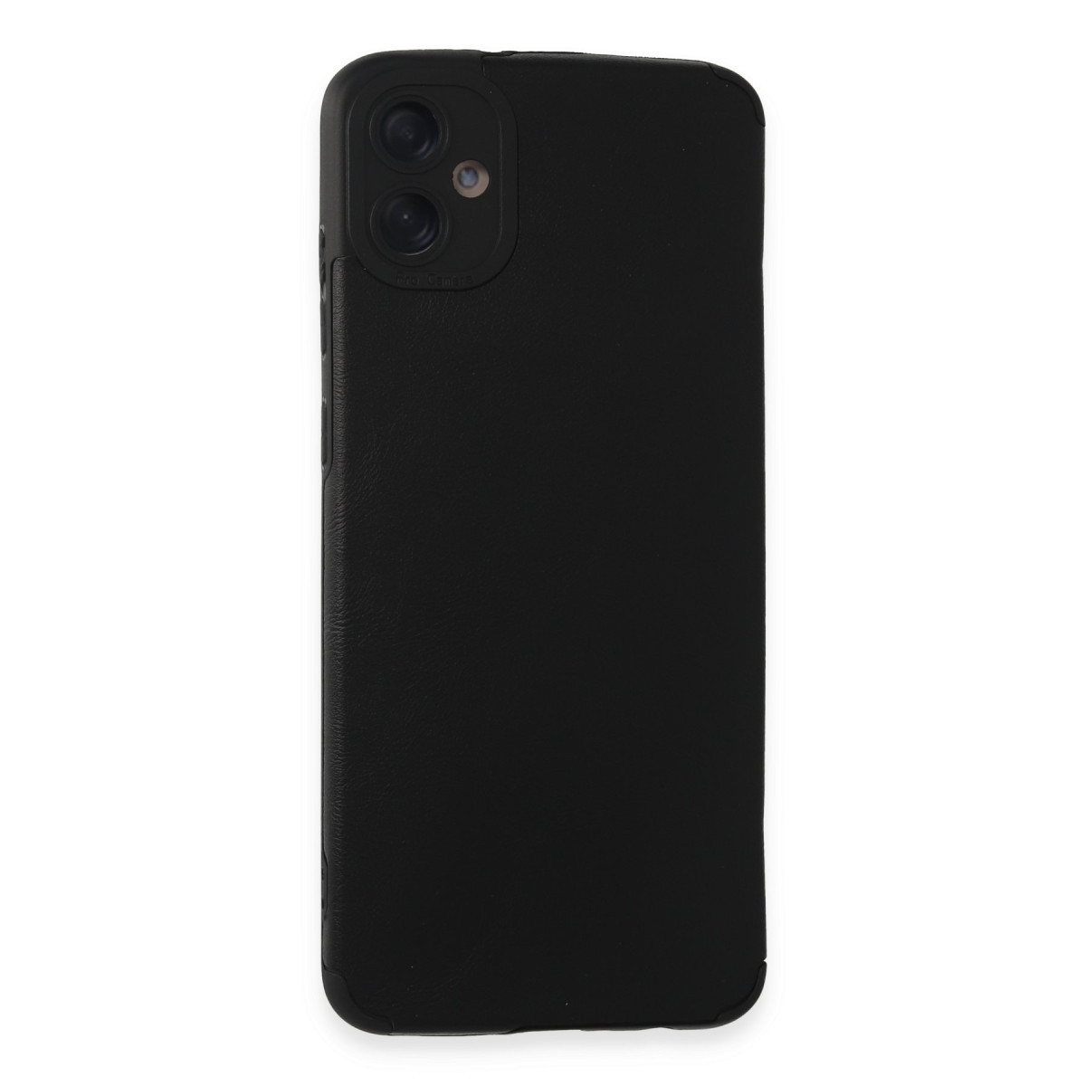 Galaxy A05 Kılıf Loop Deri Silikon - Siyah