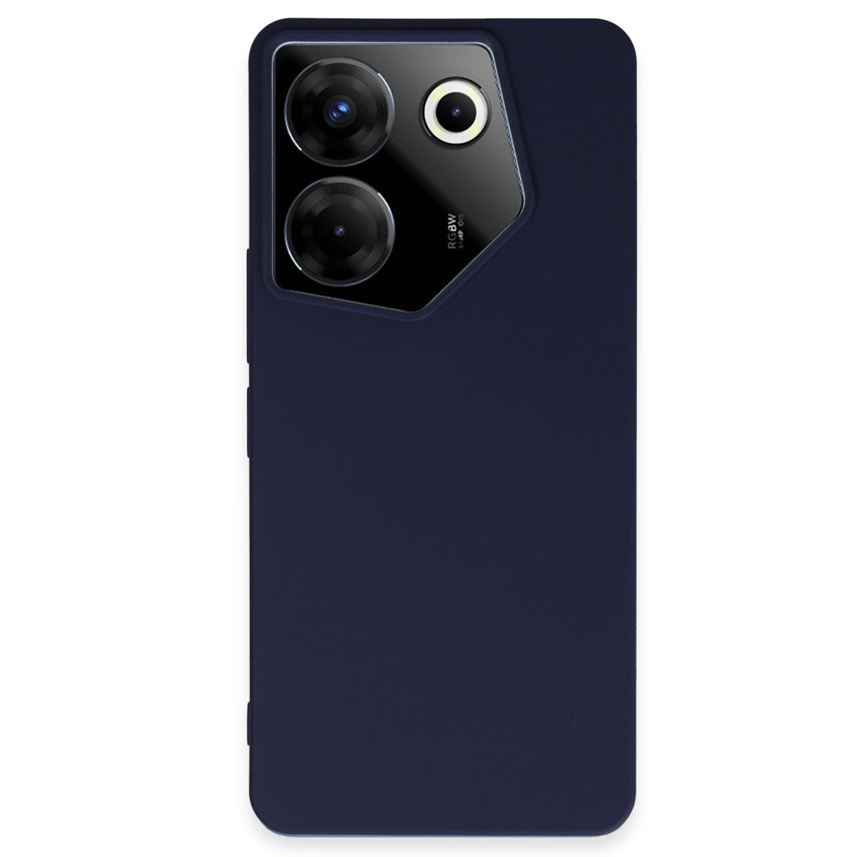 Camon 20 Pro 5G Kılıf First Silikon - Lacivert