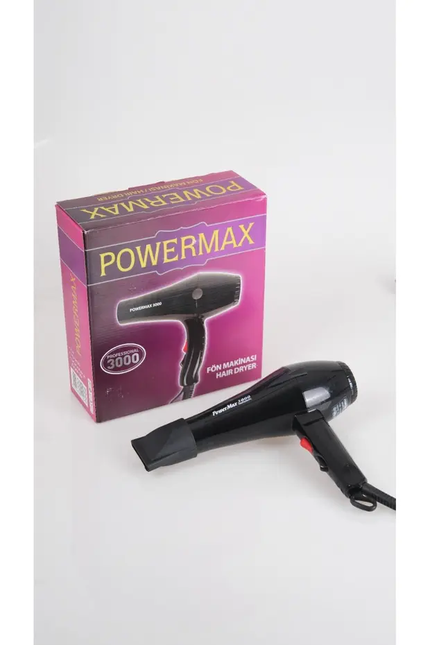 Powermax 3000 Profesyonel Fön Makinesi