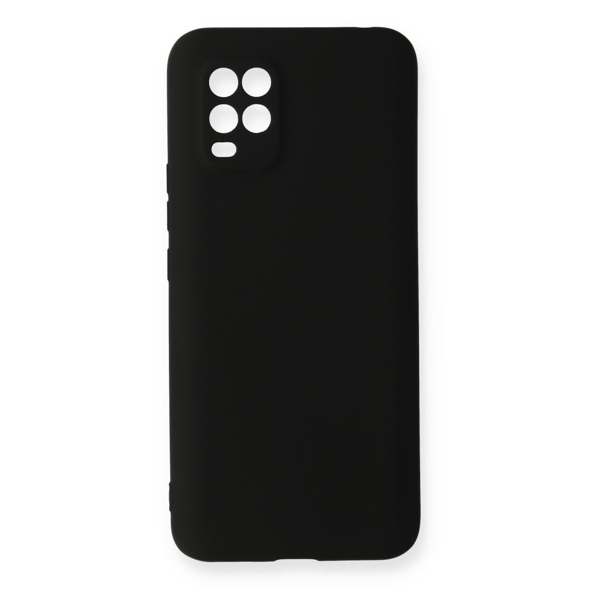 Mi 10 Lite Kılıf First Silikon - Siyah