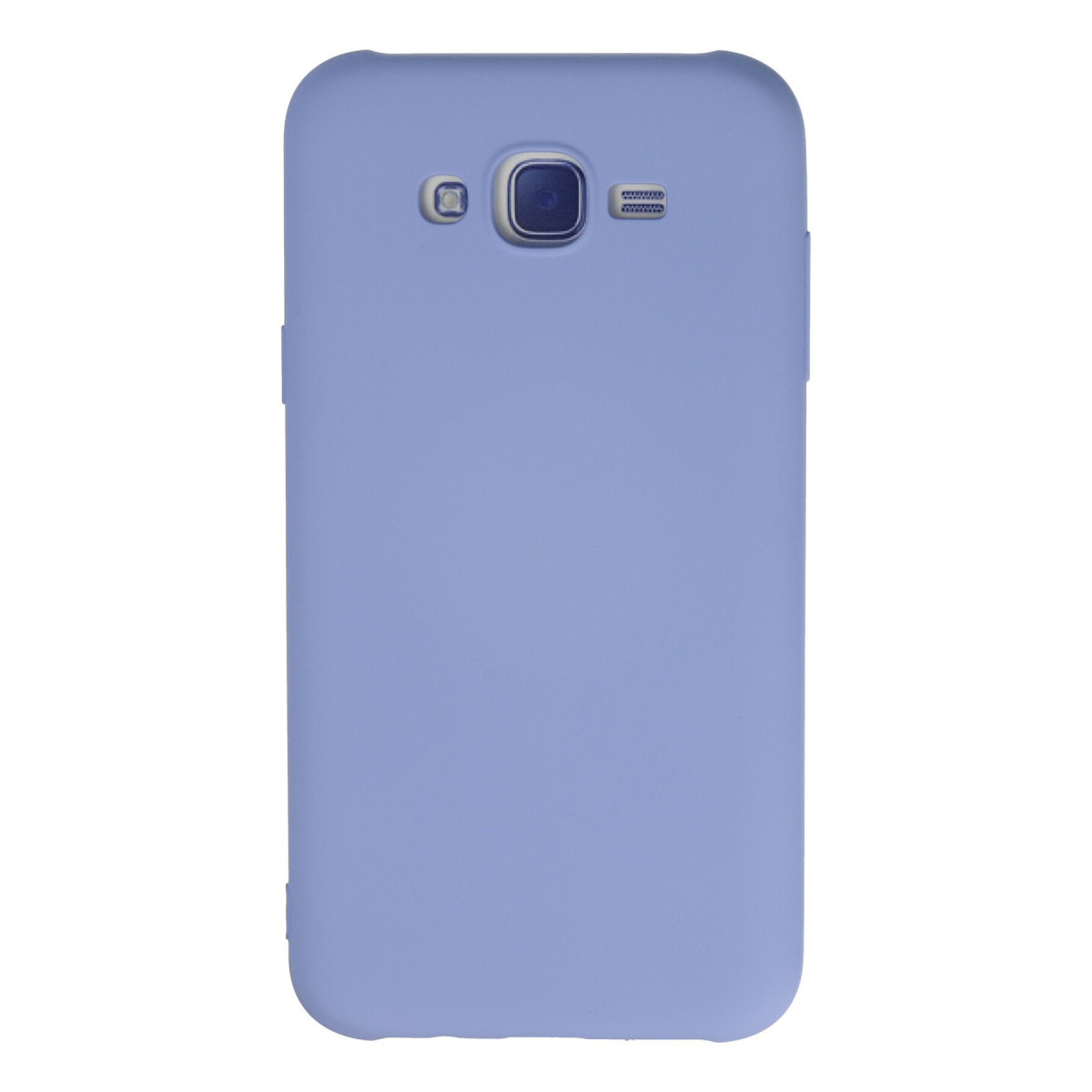 Galaxy J7 Kılıf Nano içi Kadife Silikon - Lila
