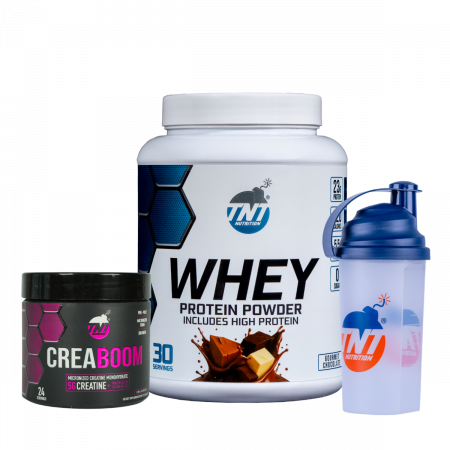 Whey Protein + Creaboom Kombinasyonu