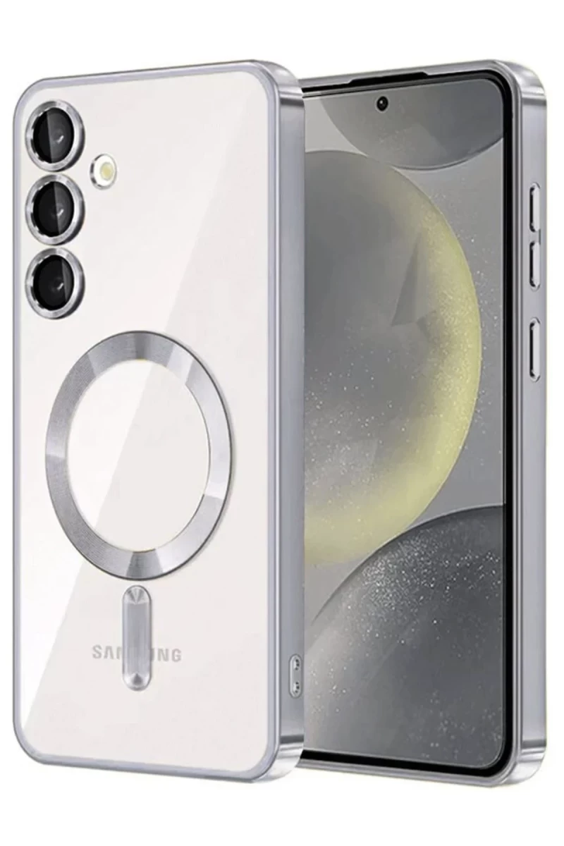 Samsung Galaxy A54 5G Uyumlu Kross Magneticsafe Kapak - Titan Gri