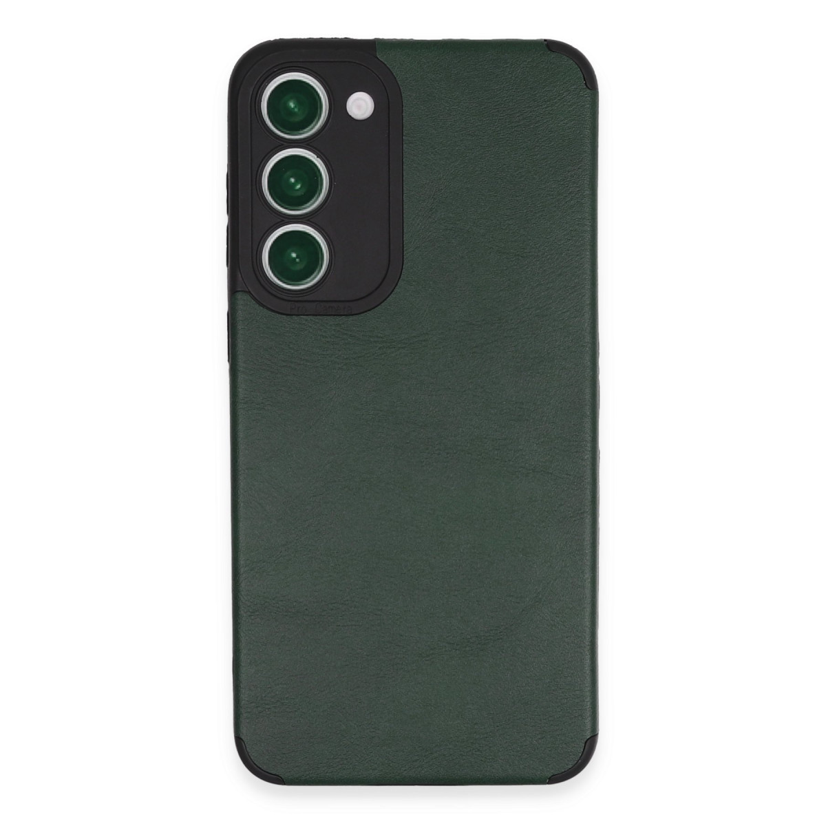 Galaxy S23 Plus Kılıf Loop Deri Silikon - Yeşil