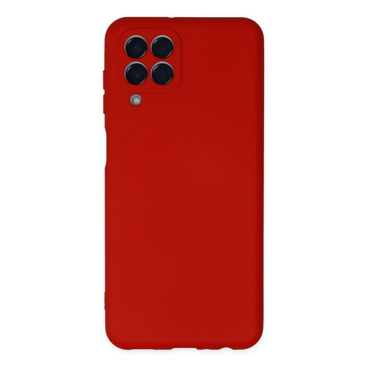 Galaxy M33 Kılıf Nano içi Kadife Silikon - Kırmızı