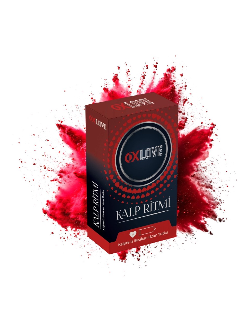 OXLove Kalp Ritmi Prezervatif 10lu 1 Kutu  Uzun Tutku ve Güvenli Koruma