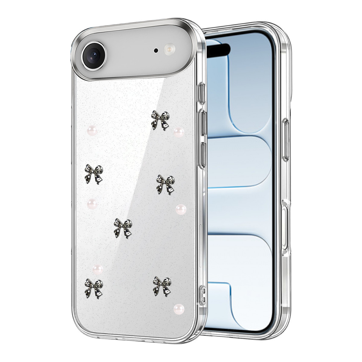 iPhone 17 Air Fiyonk Desenli Kapak - Desen 8