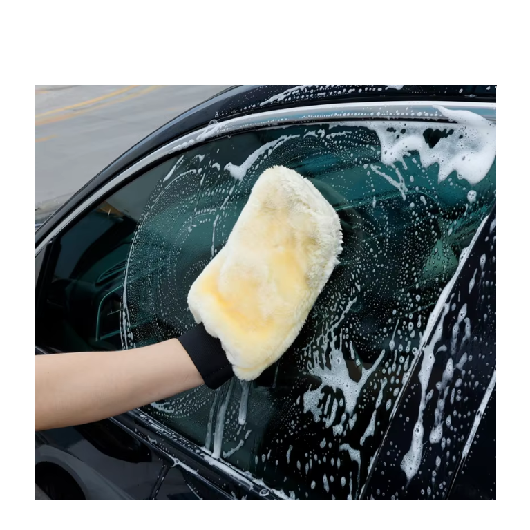 Mikrofiber Oto Temizlik Eldiveni Oto Yıkama Pelüşü