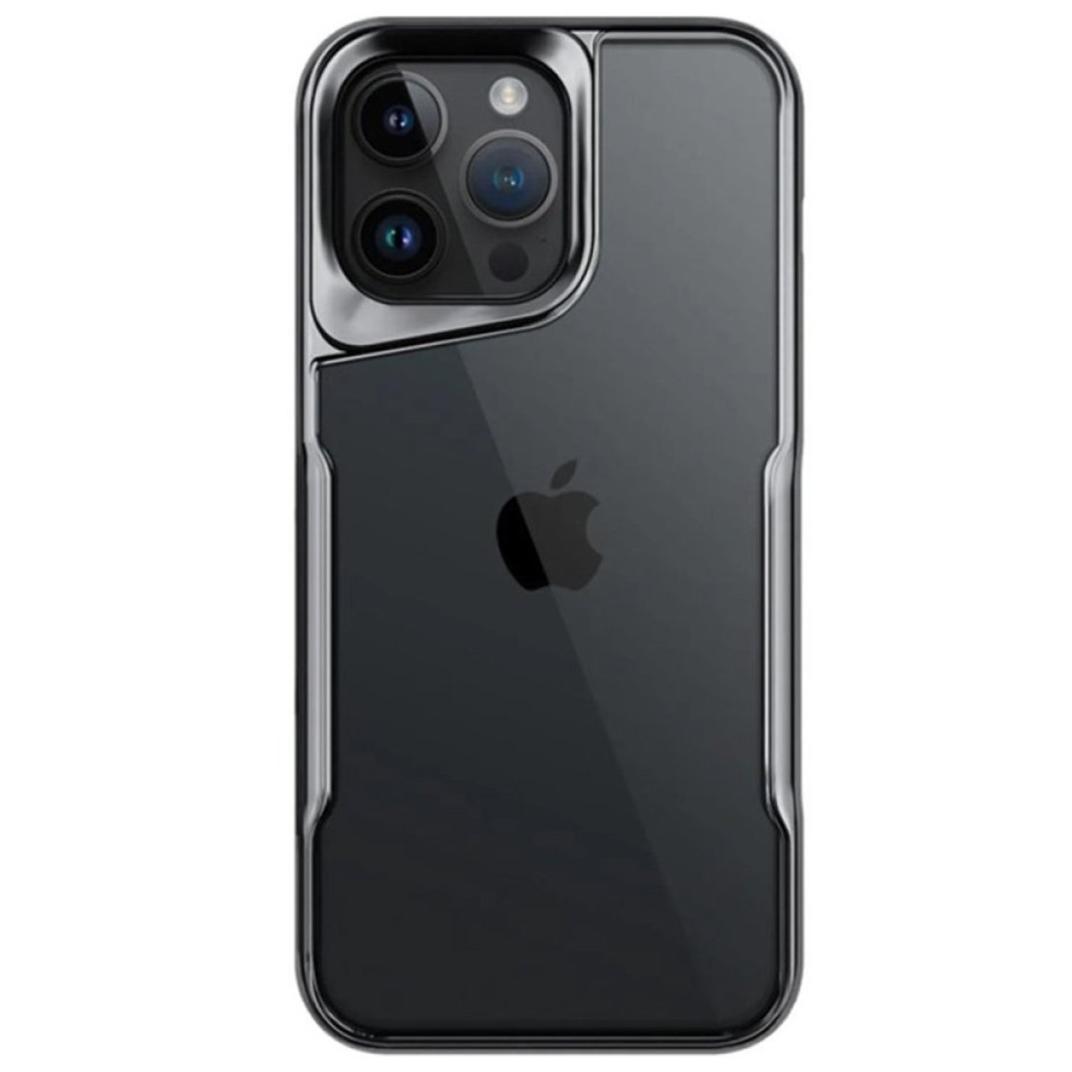 iPhone 14 Pro Max Kılıf Boyi Silikon Kapak - Titan Gri