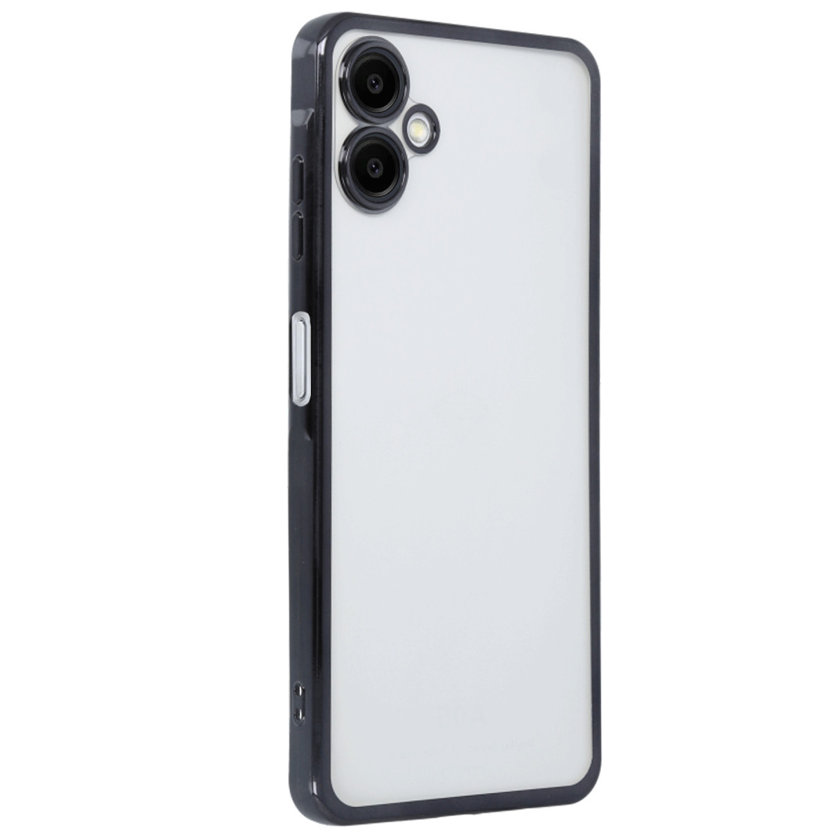 Galaxy A06 Kılıf Razer Lensli Silikon - Siyah