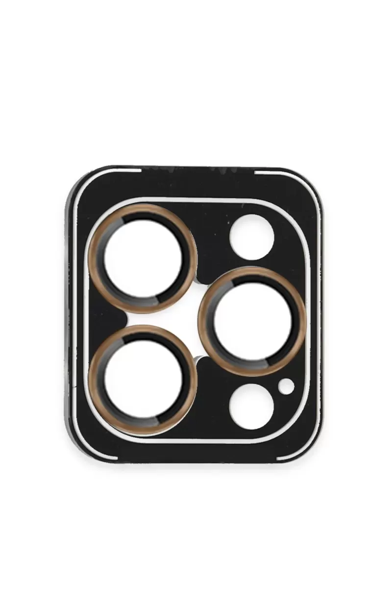 iPhone 16 Pro Max PVD Metal Kamera Lens - Gold
