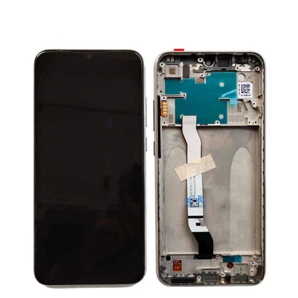 Redmi Note 8 Pro Uyumlu Lcd Dokunmatik Ekran Çıtalı (Siya