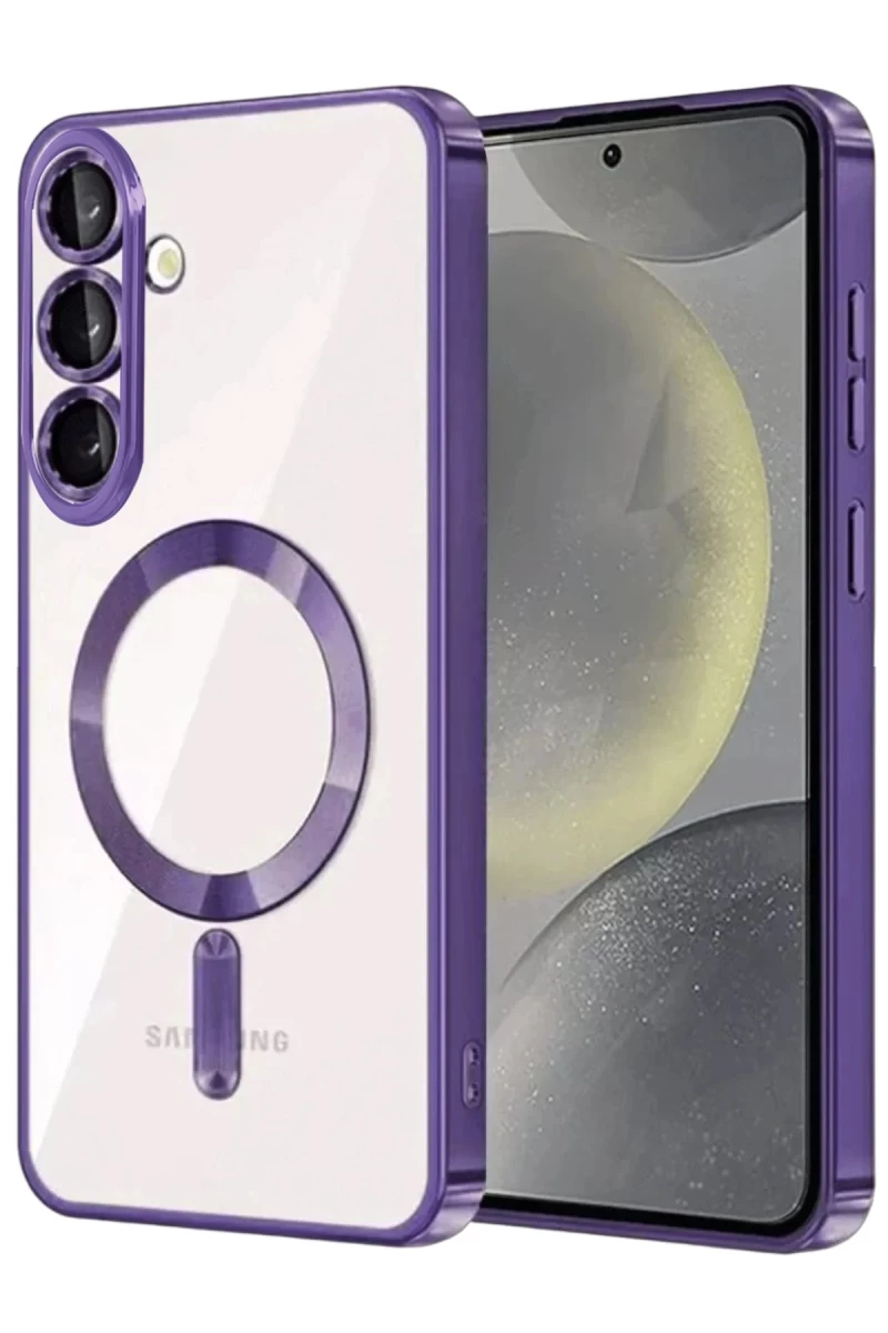 Samsung Galaxy A37 5G Uyumlu Kross Magneticsafe Kapak - Mor