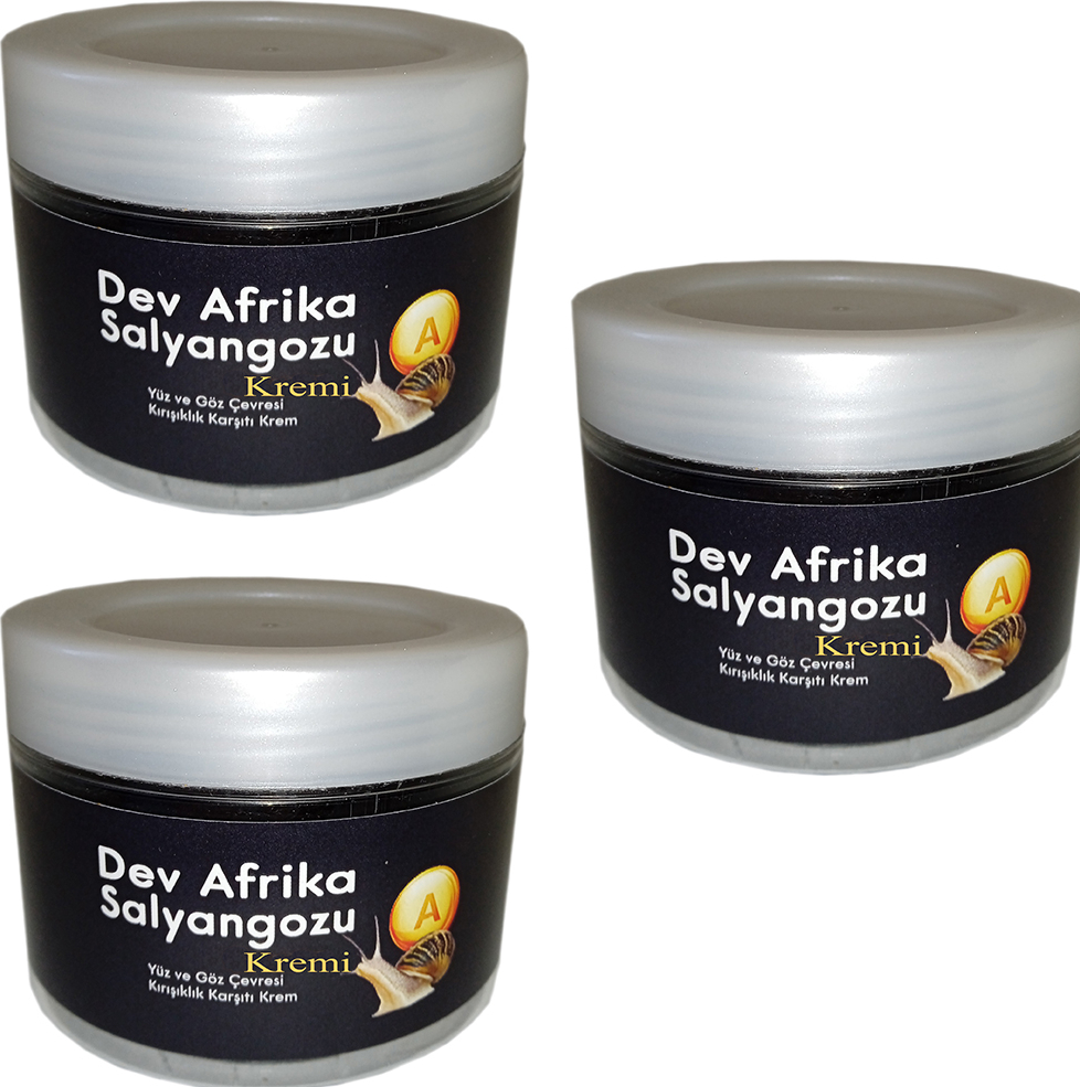 Hintohu Yaşlanma Karşıtı Dev Afrika Salyangozu Kremi 100 Ml X3 / Anti-Wrinkle Giant African Snail Cream 100 Ml X 3