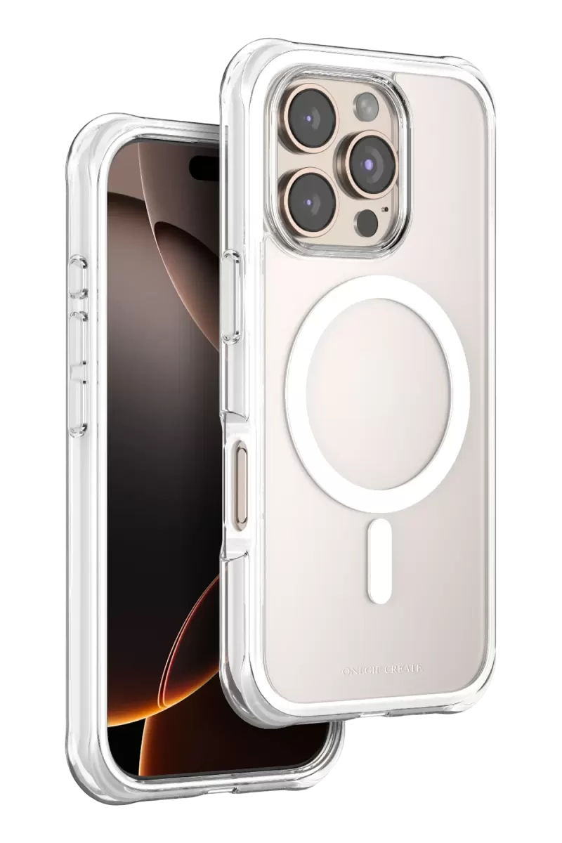 iPhone 16 Pro Hulk Magsafe Kapak - Beyaz