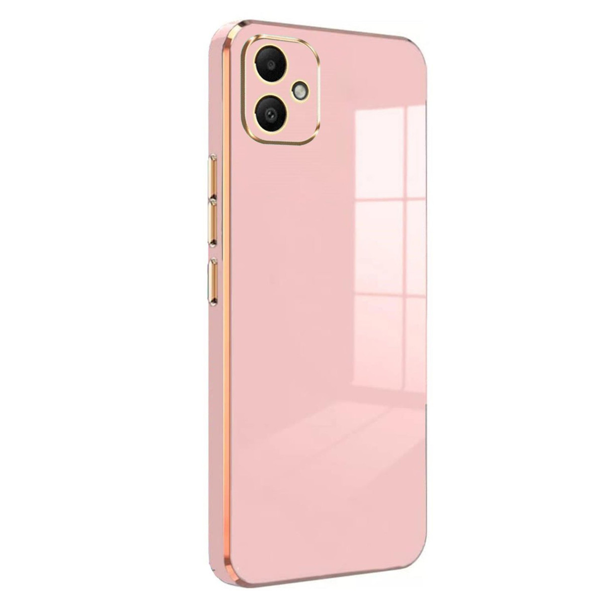 Galaxy A05 Kılıf Volet Silikon - Pembe