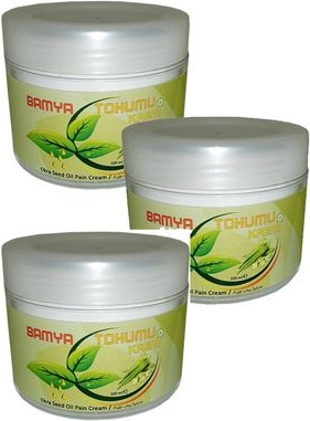 Bamya Tohumu Kremi Vücut Sızıları Için 100 ml x 3