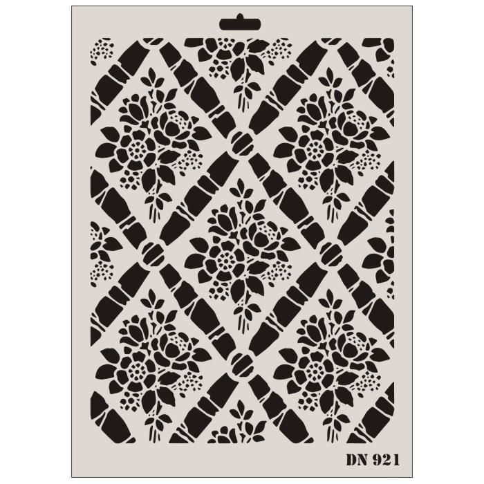 Dantel Seri DN-921 Stencil 35x25 cm