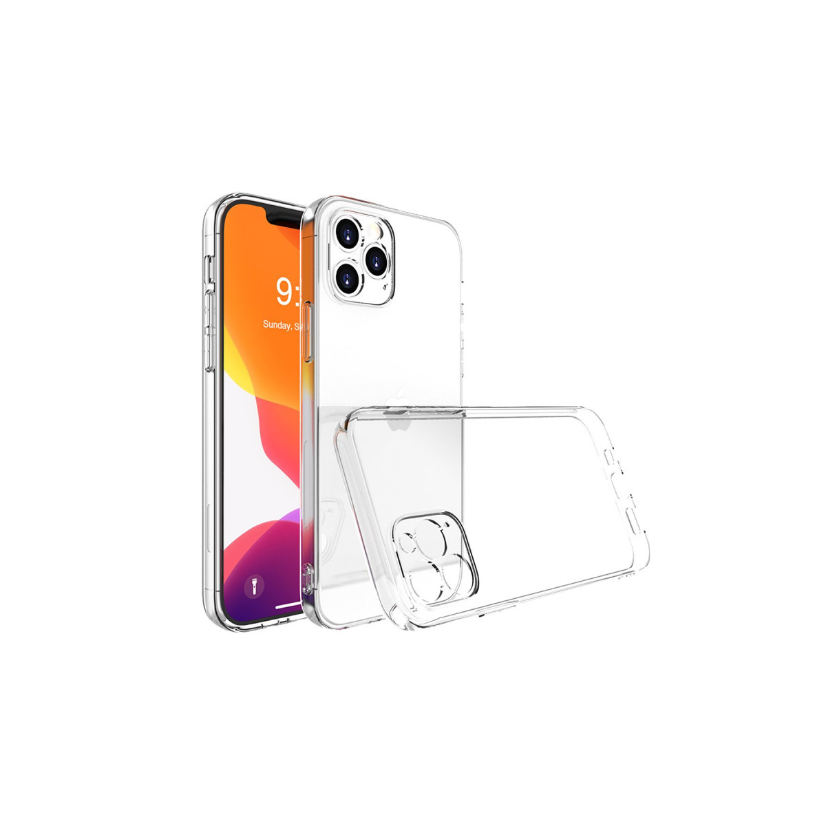 iPhone 13 Pro Max Kılıf Lüx Şeffaf Silikon