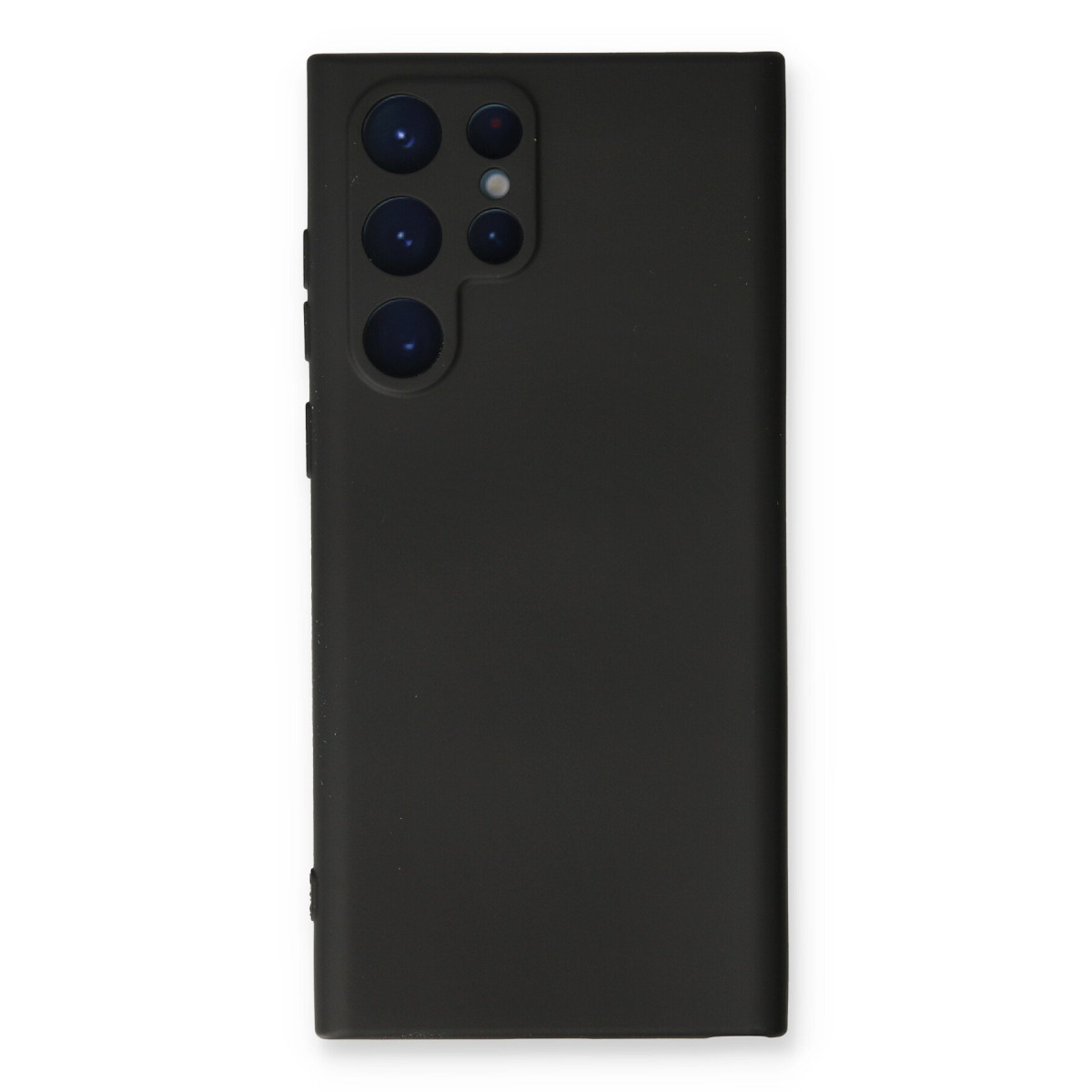 Galaxy S24 Ultra Kılıf Nano içi Kadife Silikon - Siyah
