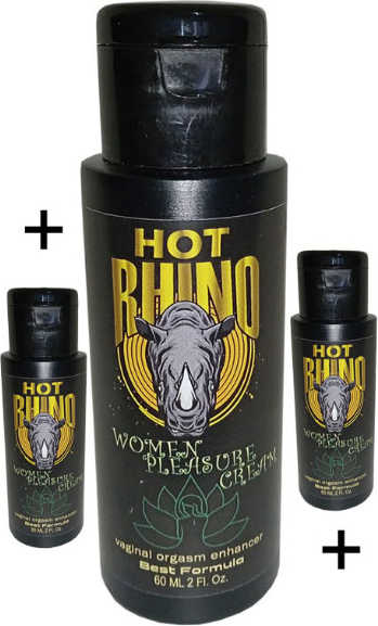 Hotrhino Womenlibido Cream 60 ml 3 Adet Kadın Zevkkremi