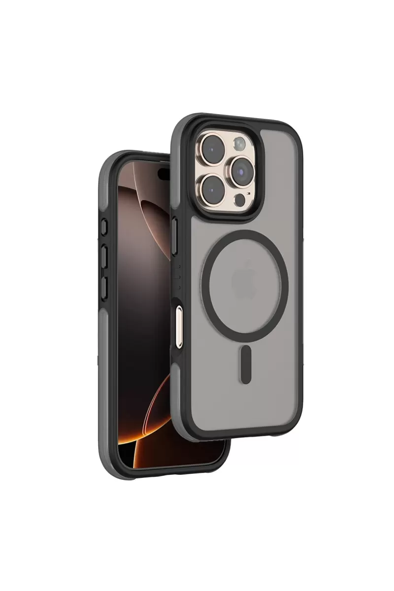 iPhone 16 Pro Max Orbit Magsafe Kapak - Siyah