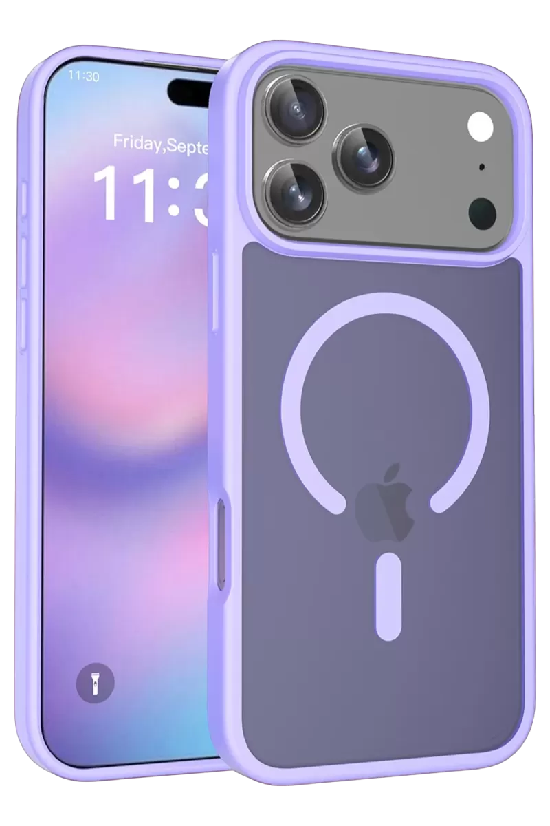 iPhone 17 Pro Max Jota Magsafe Kapak - Lila