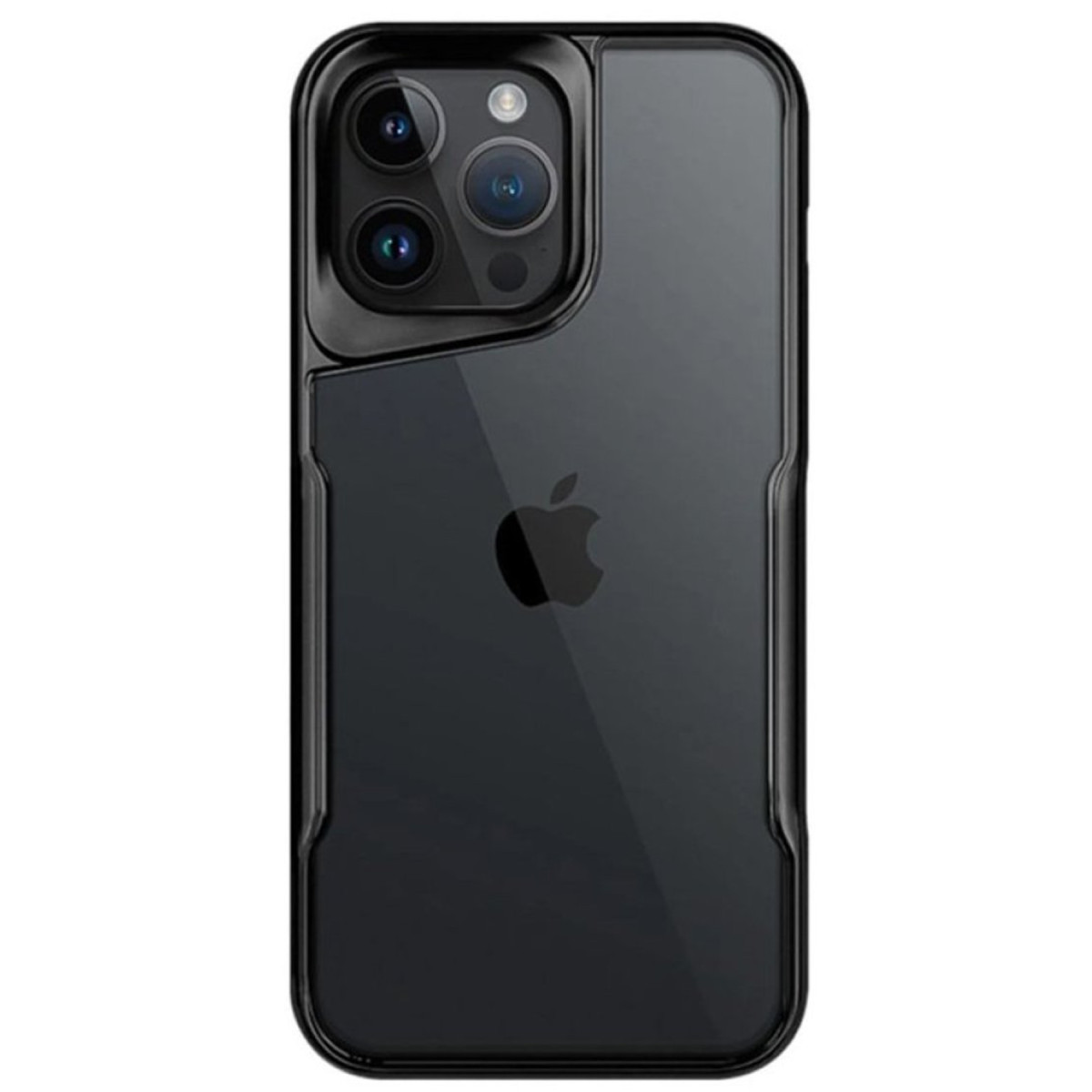 iPhone 14 Pro Max Kılıf Boyi Silikon Kapak - Siyah