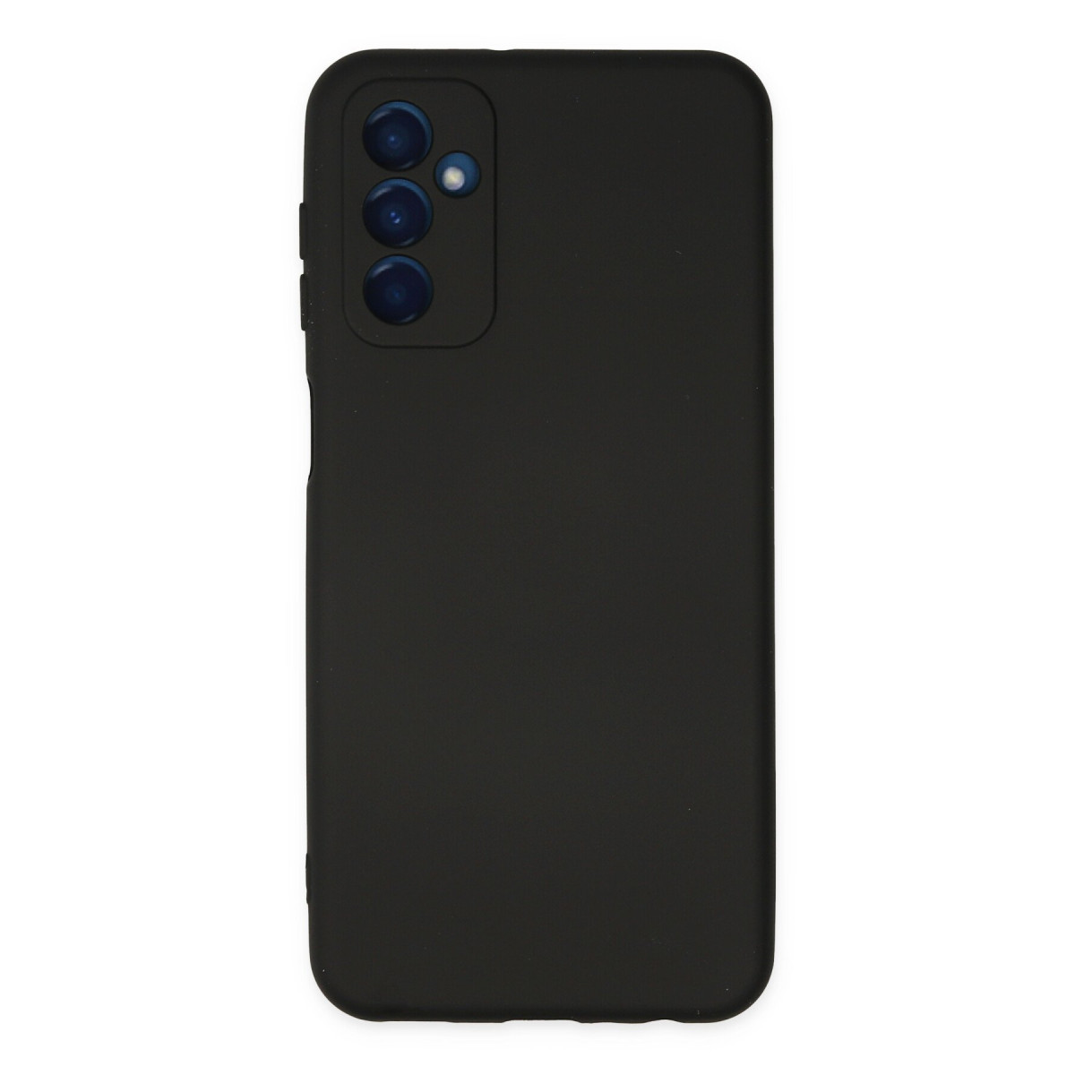 Galaxy M23 Kılıf Nano içi Kadife Silikon - Siyah