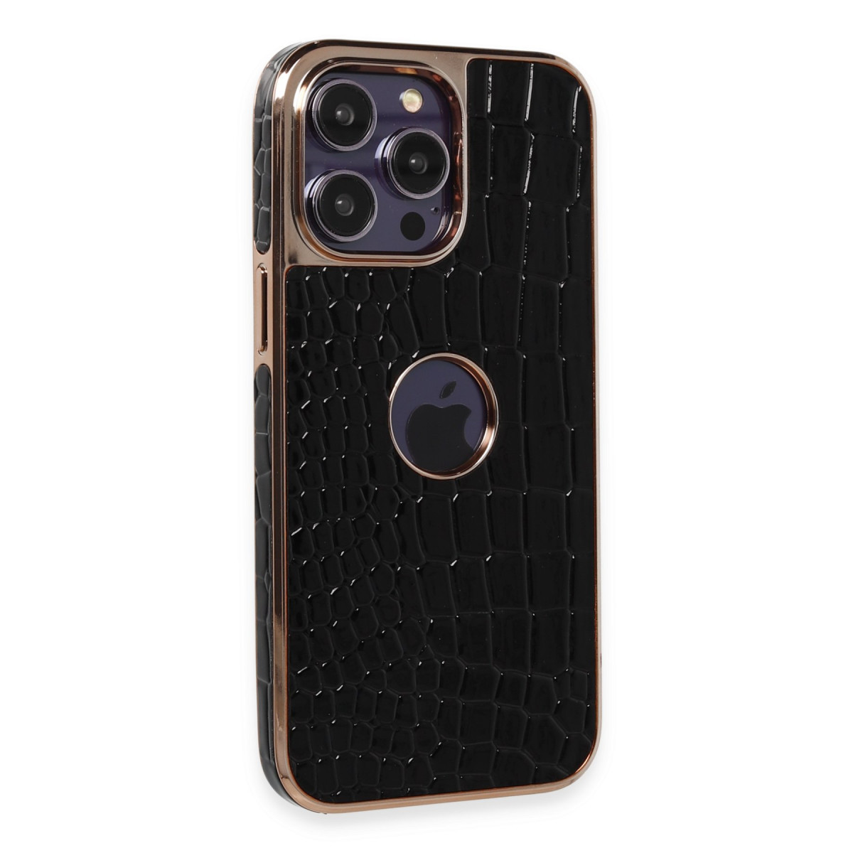 iPhone 14 Pro Kılıf Snake Kapak - Siyah