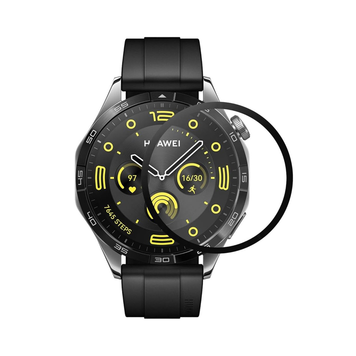 GT4 41mm 18mm Polymer Nano Ekran Koruyucu - Şeffaf