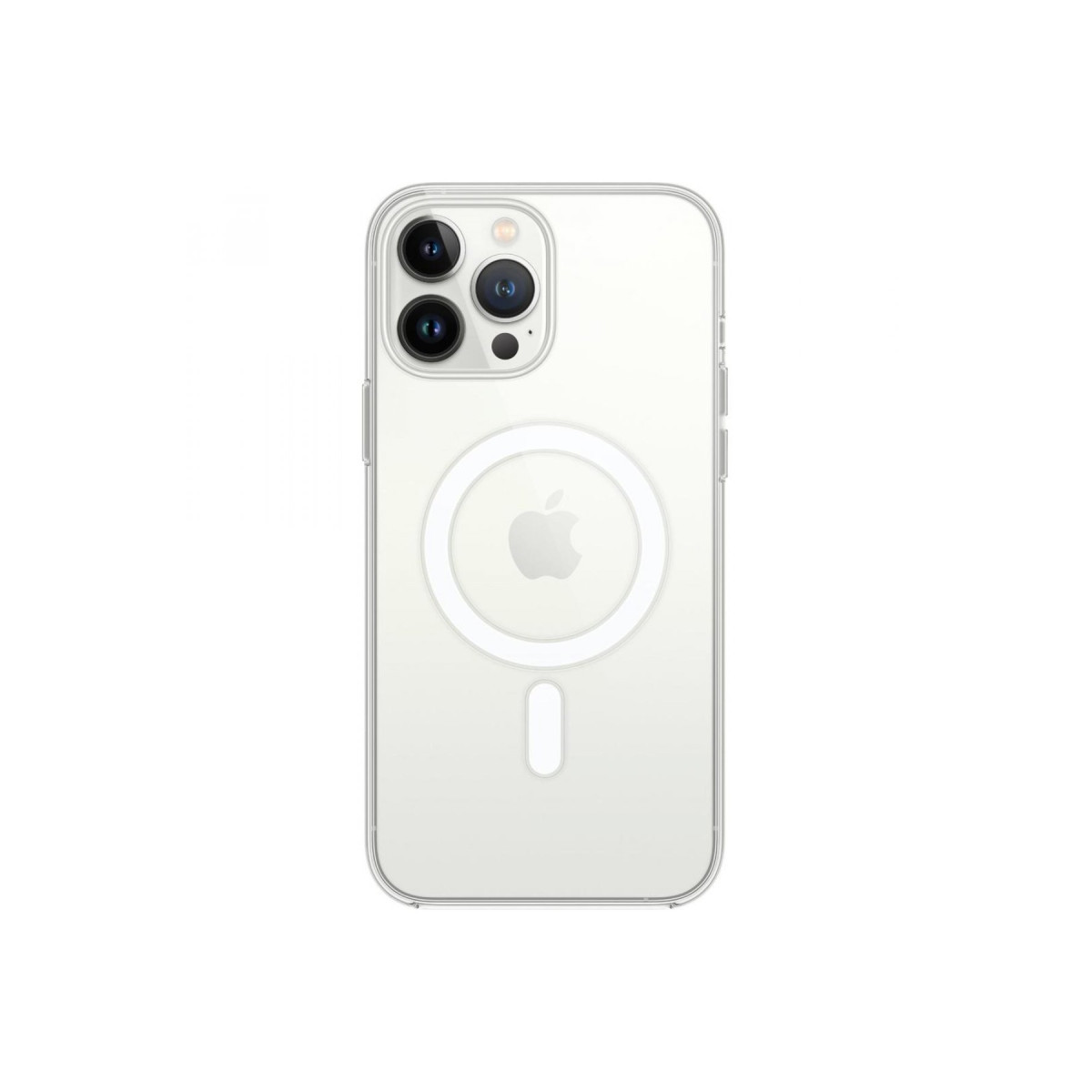 iPhone 13 Pro Max Kılıf Magneticsafe Şeffaf Silikon - Şeffaf