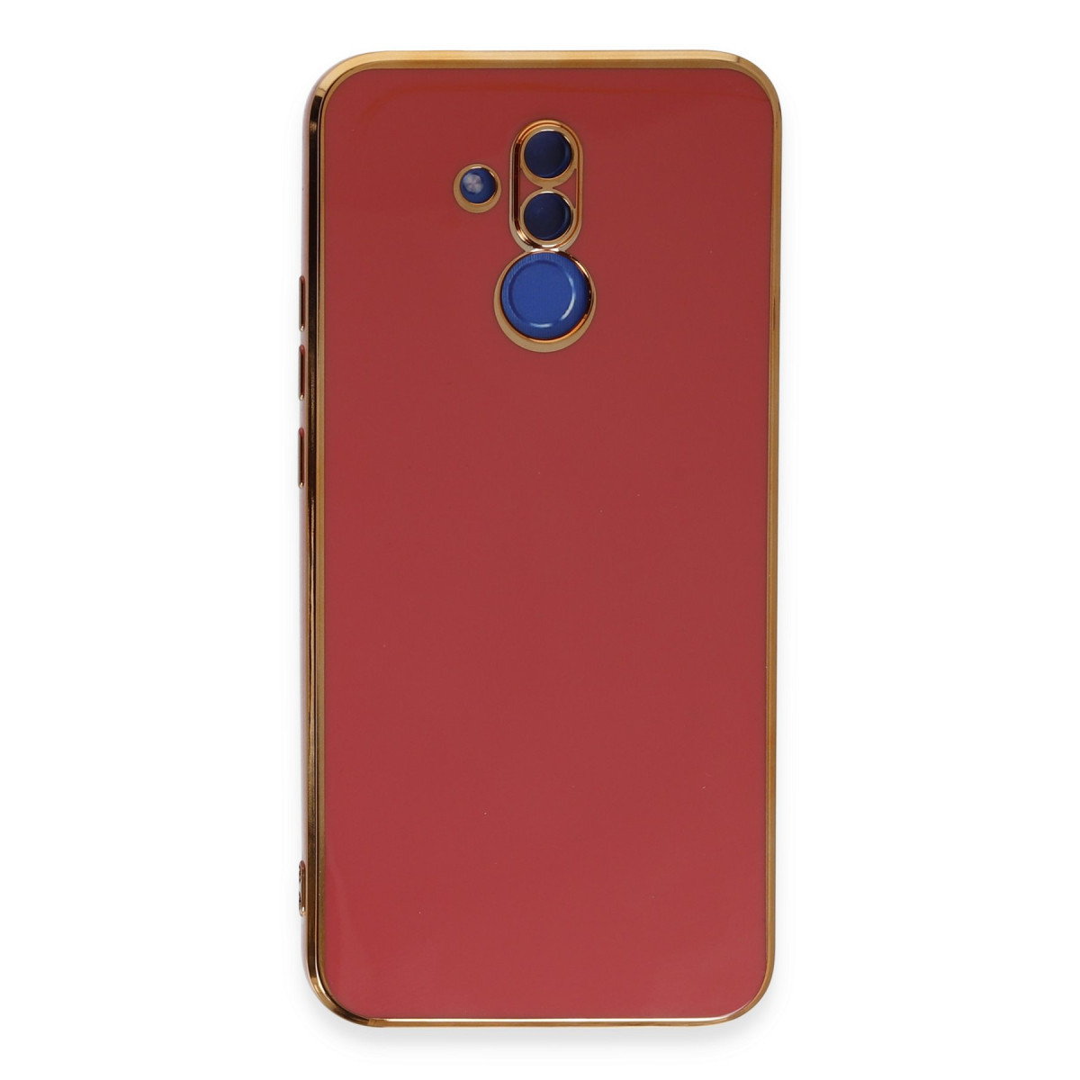 Mate 20 Lite Kılıf Volet Silikon - Kırmızı