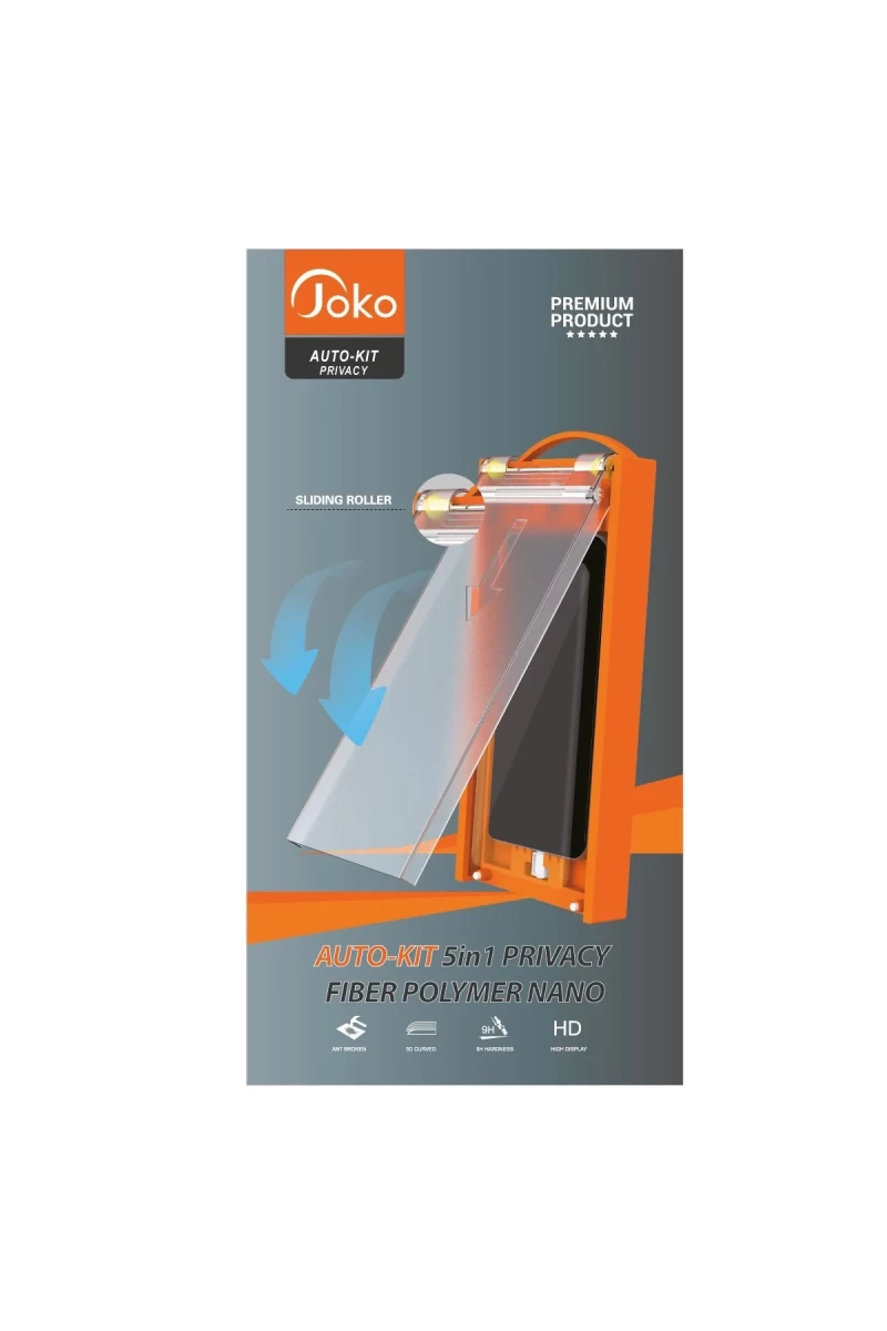 Joko Samsung Galaxy Note 20 Ultra Uyumlu AutoKit 5in1 Fiber Hayalet Polymer Nano Ekran Koruyucu