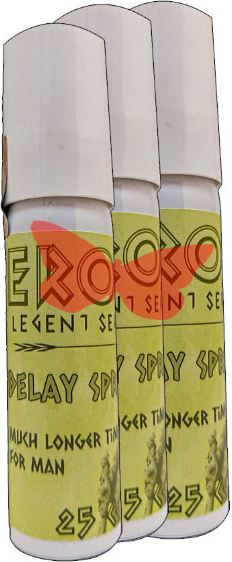 Eros Legent Erkeklere Özel 3 Adet Time Stop 25 cc Tüp Sprey
