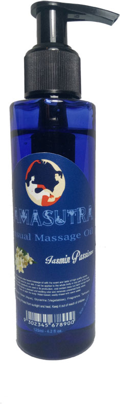 Kamasutra Jasmin Kamasutra Sensual Pleasure Massage Oil - Kamasutra Aromatik Yasemin Kokulu Er0tık Masaj Yağı 125 Ml