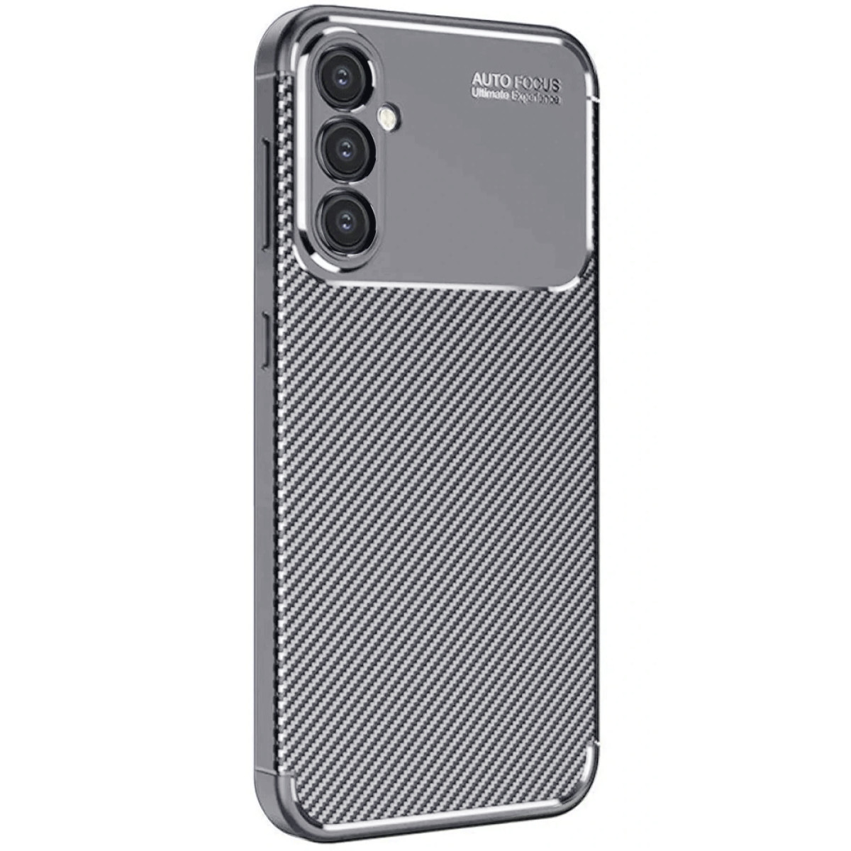 Galaxy A16 5G Kılıf Auto Focus Karbon Kapak - Gri