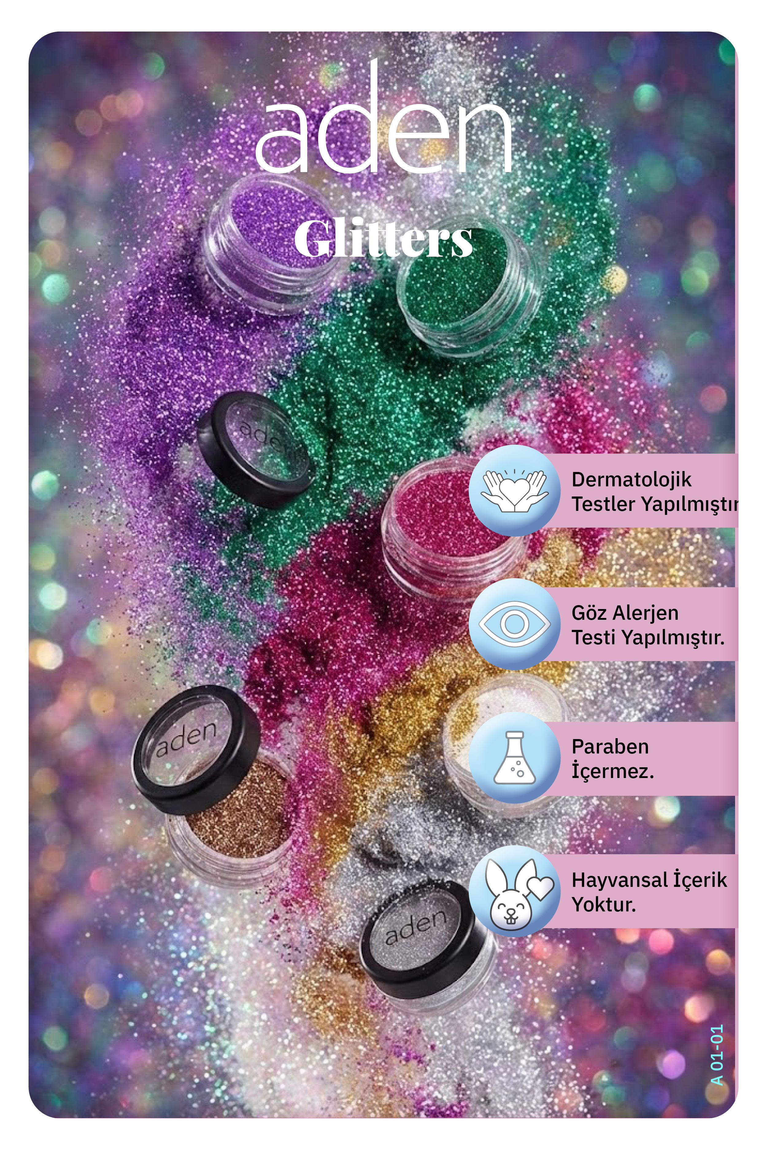 Aden Glitter Powder - Işıltılı Toz No:21 — görsel 2