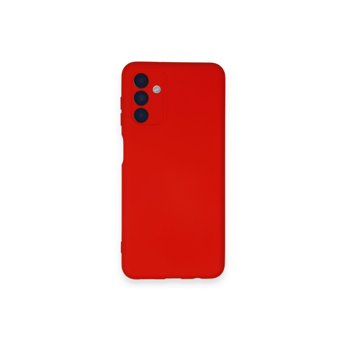 Galaxy A14 4G Kılıf Nano içi Kadife Silikon - Kırmızı
