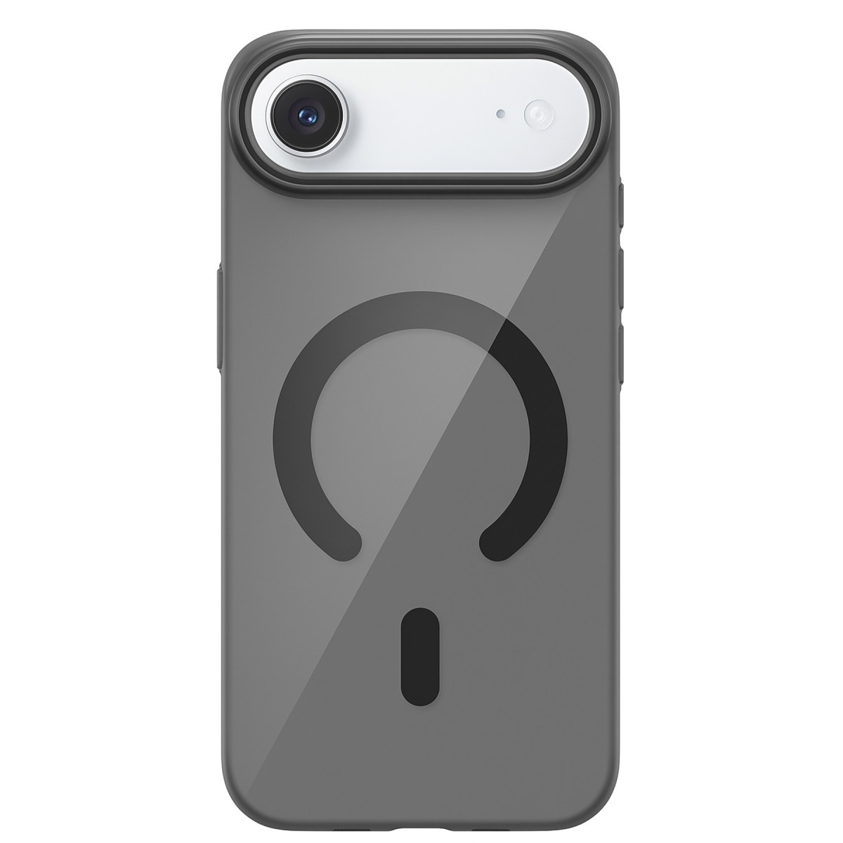 iPhone 17 Air PC Blank Magsafe Kapak - Siyah