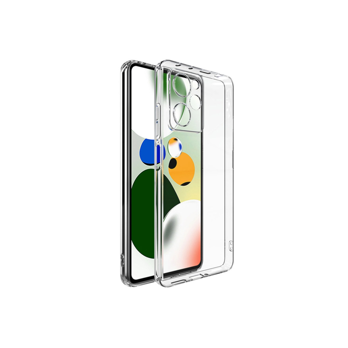 Poco X5 Pro 5G Kılıf Lüx Şeffaf Silikon