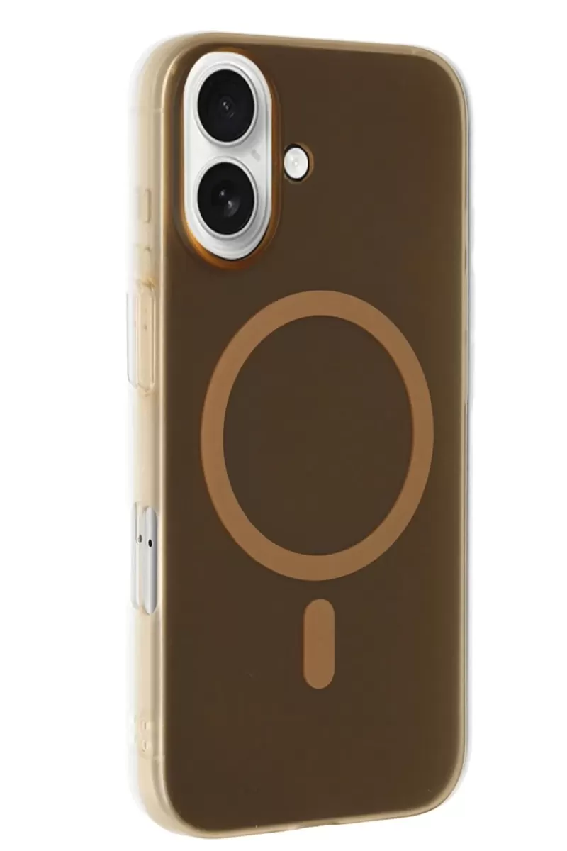iPhone 16 Tuna PC Slim Magsafe Kapak - Desert