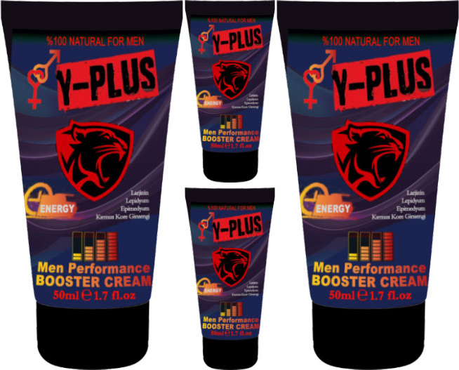 Y-Plus 50 ml  4 Adet Erkekler İçin Krem :  000031KI : Krem, Paket- : Gizli,  4lü