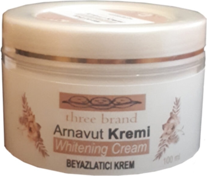 Three Brand 100 ml Arnavut Aklık Kremi 3 Adet + Russıan Glare Tüy Dökücü Azaltıcı Merhem 50ML 1 Ad