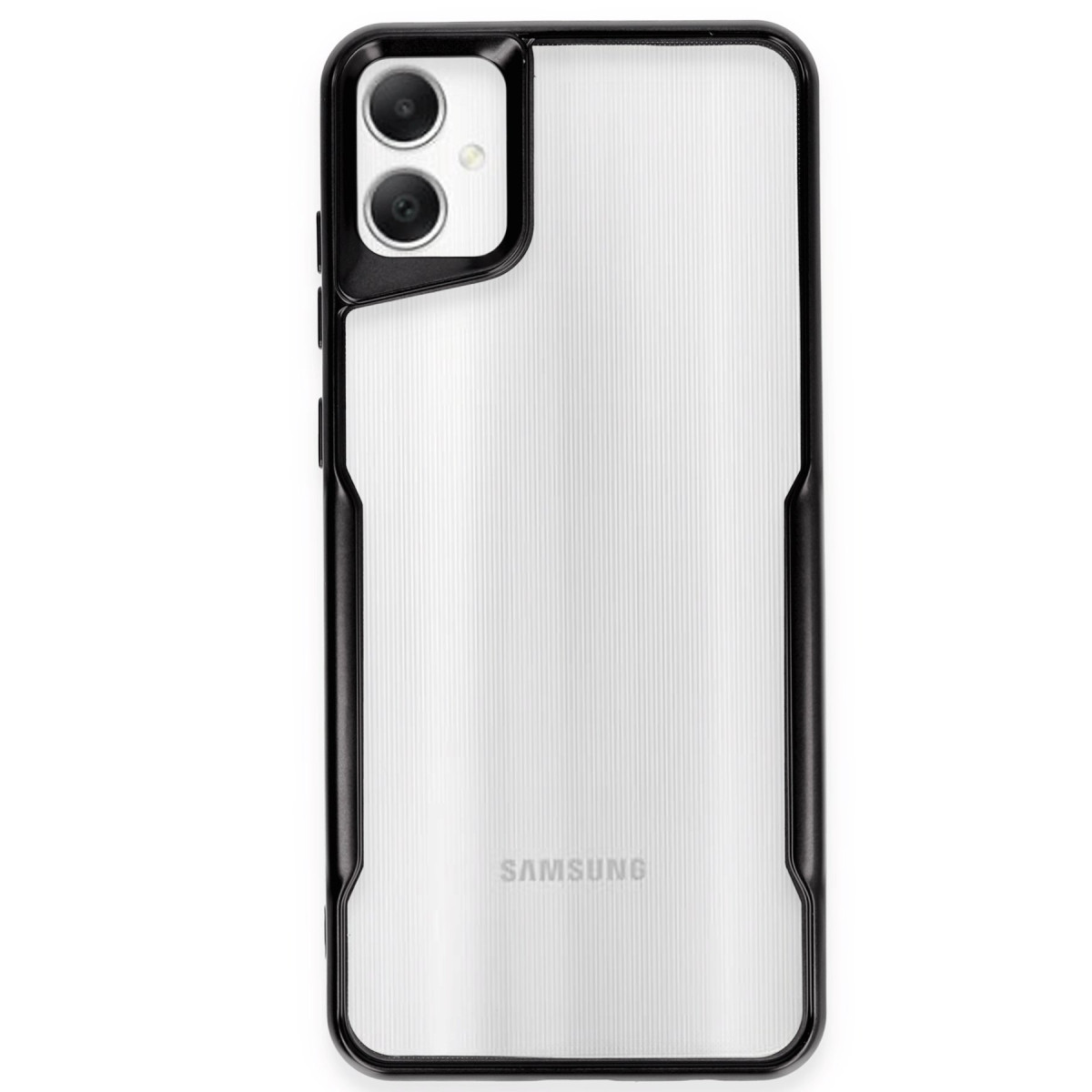 Galaxy A05 Kılıf Boyi Silikon Kapak - Siyah