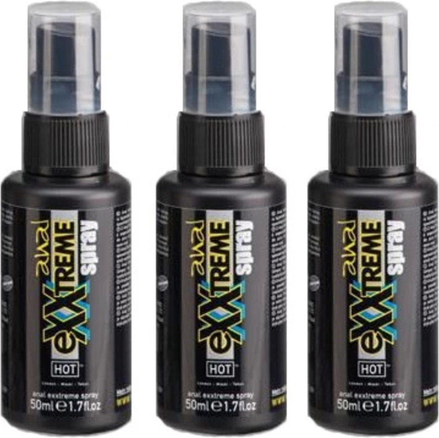 Hot Exxtreme Erkeklere Özel Sertleşme Sprey 50 ml 3 Adet